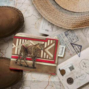 Cheetah Ndebele Coin Purse