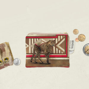 Cheetah Ndebele Coin Purse