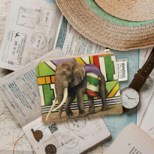 Elephant Ndebele Coin Purse
