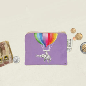 Elephant in Flight Coin Purse