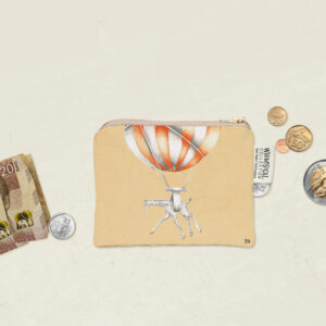 Giraffe in Flight Coin Purse