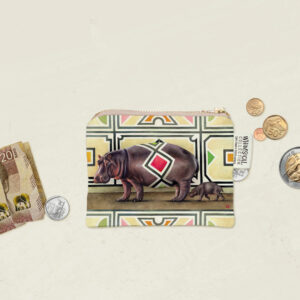 Hippo Ndebele Coin Purse