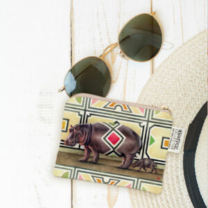 Hippo Ndebele Coin Purse