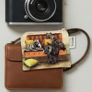 Hyena at Leisure Coin Purse