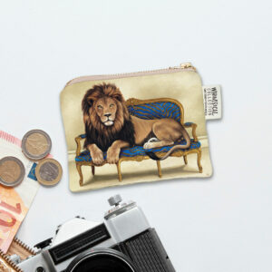 Lion at Leisure Coin Purse