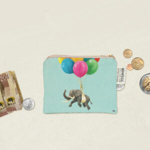 Party Elephant Coin Purse