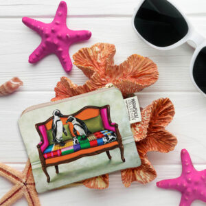 Penguins at Leisure Coin Purse