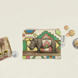 Rhino Ndebele Coin Purse