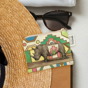 Rhino Ndebele Coin Purse