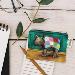 Rhino Warrior Coin Purse