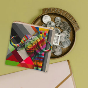 Buffalo in Colour Coin Purse