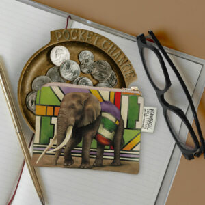 Elephant Ndebele Coin Purse