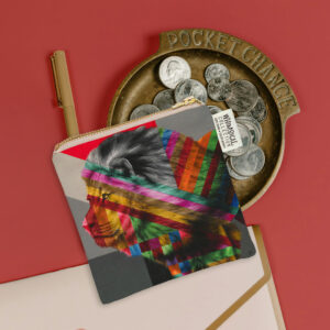 Lion in Colour Coin Purse