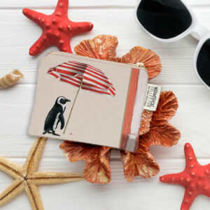 Penguin & Umbrella Coin Purse