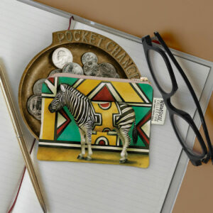 Zebra Ndebele Coin Purse