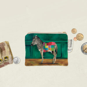 Zebra Warrior Coin Purse