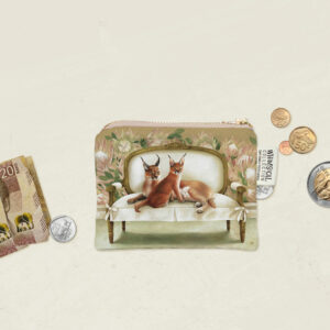 Caracal at Leisure Coin Purse