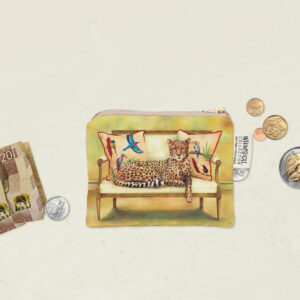 Cheetah at Leisure Coin Purse