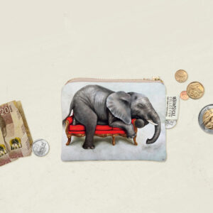 Elephant at Leisure Coin Purse