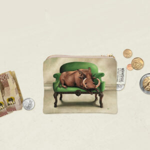 Warthog at Leisure Coin Purse