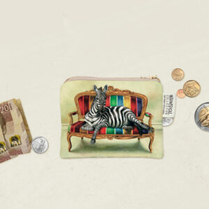 Zebra at Leisure Coin Purse