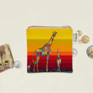 Giraffe in Colour Coin Purse