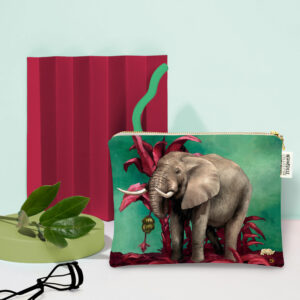 Spirit Elephant Small Zip Bag