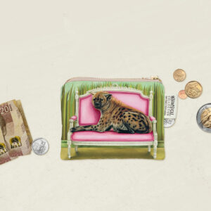 Spotted Hyena at Leisure Coin Purse