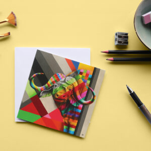 Buffalo in Colour Single Card