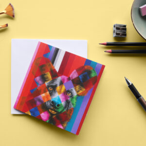 Wild Dog in Colour Single Card