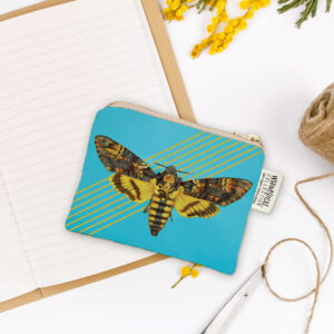 African Death's Head Hawk Moth Coin Purse