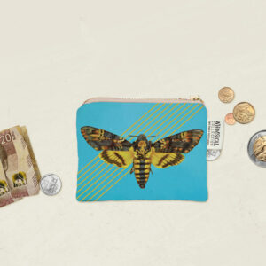 African Death's Head Hawk Moth Coin Purse