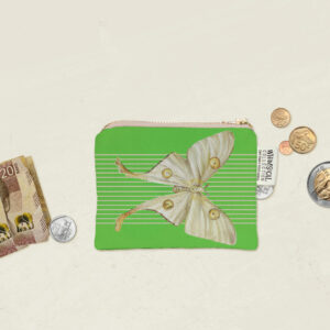 African Moon Moth Coin Purse