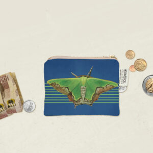 Butterfly Emerald Moth Coin Purse