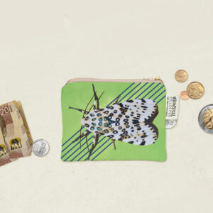 Giant Leopard Moth Coin Purse