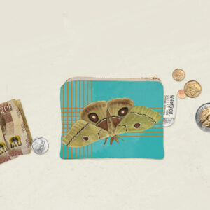 Pine Emperor Moth Coin Purse