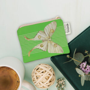 African Moon Moth Coin Purse