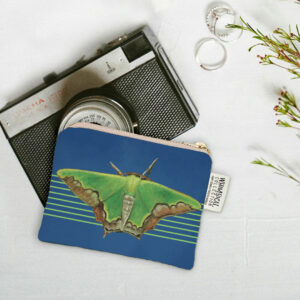 Butterfly Emerald Moth Coin Purse