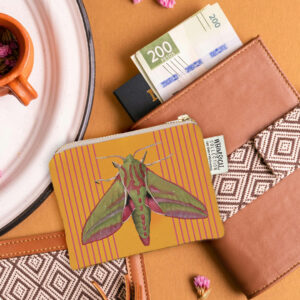 Elephant Hawk Moth Coin Purse