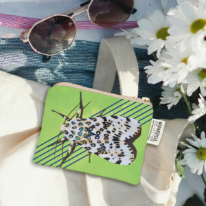Giant Leopard Moth Coin Purse