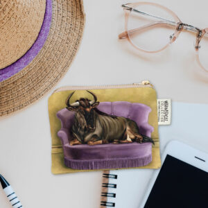 Wildebeest at Leisure Coin Purse