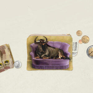 Wildebeest at Leisure Coin Purse