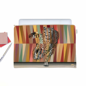 Cheetah in Shades of Africa Laptop Bag