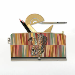Cheetah in Shades of Africa Pencil Case