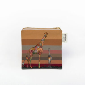 Giraffe in Shades of Africa Coin Purse