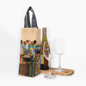 Hippo in Shades of Africa Recycled Wine Carrier