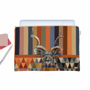 Kudu in Shades of Africa Laptop Bag
