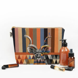 Kudu in Shades of Africa Toiletry Bag