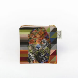 Leopard in Shades of Africa Coin Purse