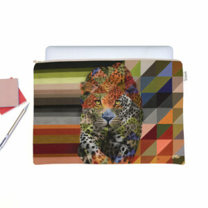Leopard in Shades of Africa Laptop Bag